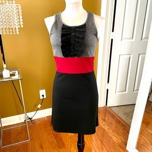 6 Degrees. Color block dress Sz S